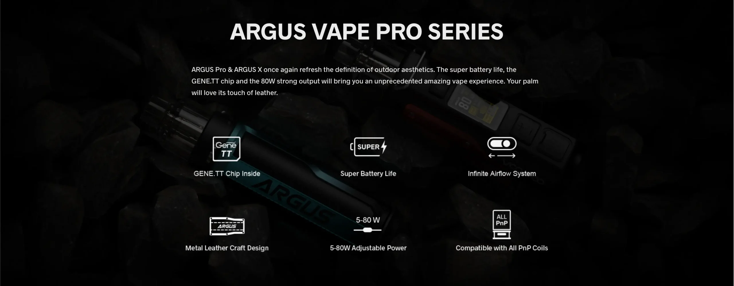 Voopoo Argus Pro Pod Kit Info