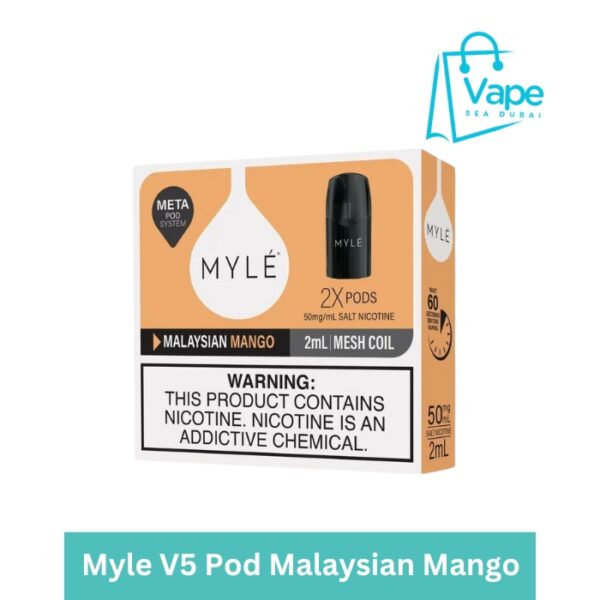 Buy Myle V5 Pod Malaysian Mango in Dubai