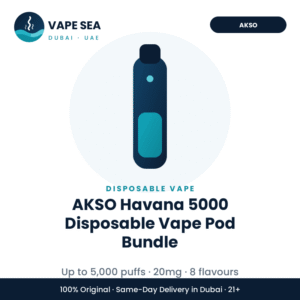 AKSO Havana 5000 Disposable Vape Pod Bundle – Vape Sea Dubai