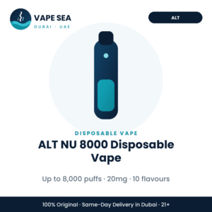 ALT NU 8000 Disposable Vape – Vape Sea Dubai