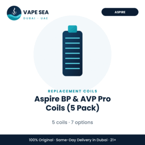 Aspire BP & AVP Pro Coils (5 Pack) – Vape Sea Dubai