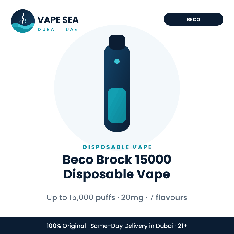 Beco Brock 15000 Disposable Vape – Vape Sea Dubai