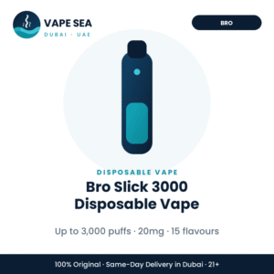 Bro Slick 3000 Disposable Vape – Vape Sea Dubai