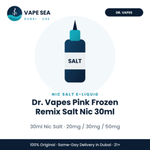 Dr. Vapes Pink Frozen Remix Salt Nic 30ml – Vape Sea Dubai