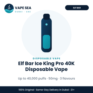 Elf Bar Ice King Pro 40K Disposable Vape – Vape Sea Dubai