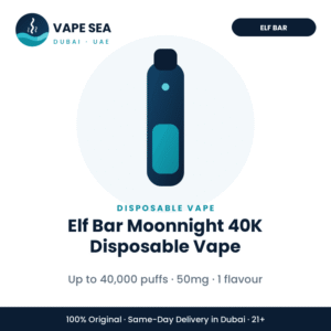 Elf Bar Moonnight 40K Disposable Vape – Vape Sea Dubai
