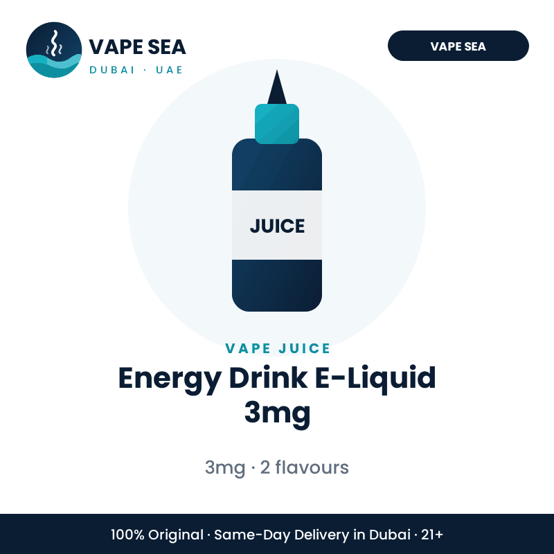 Energy Drink E-Liquid 3mg – Vape Sea Dubai