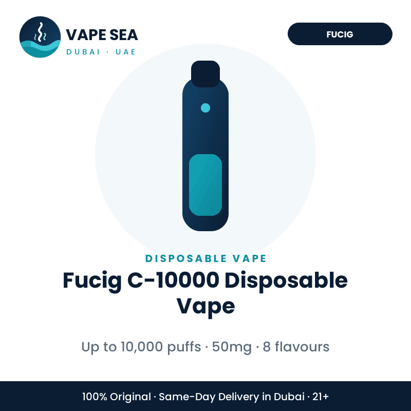 Fucig C-10000 Disposable Vape – Vape Sea Dubai