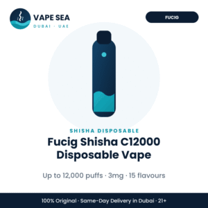 Fucig Shisha C12000 Disposable Vape – Vape Sea Dubai