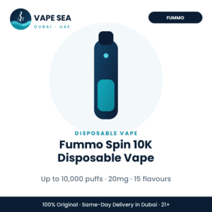 Fummo Spin 10K Disposable Vape – Vape Sea Dubai