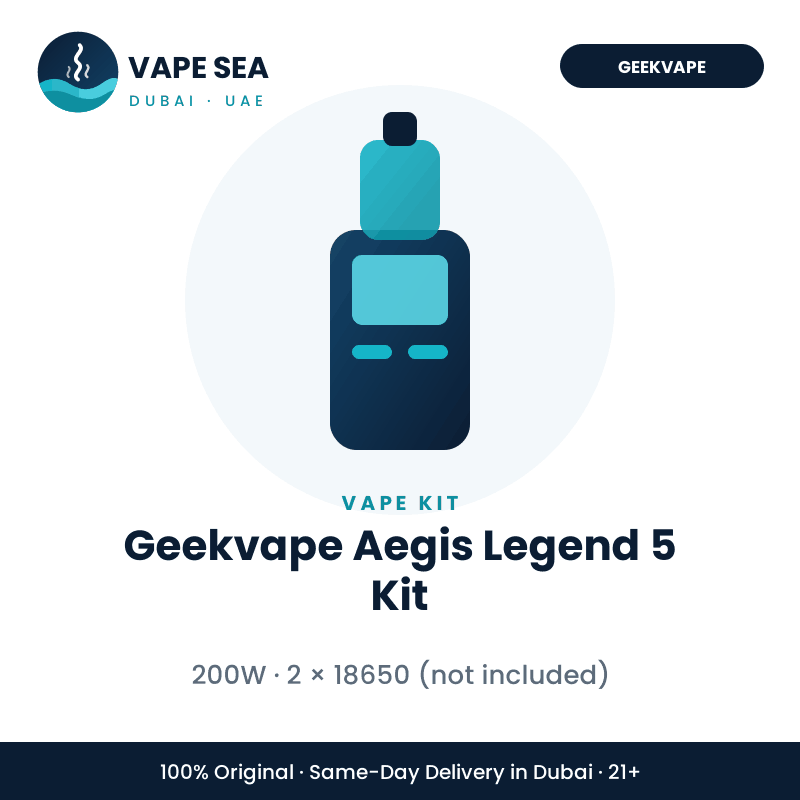 Geekvape Aegis Legend 5 Kit – Vape Sea Dubai