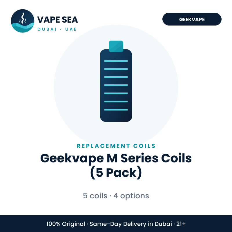 Geekvape M Series Coils (5 Pack) – Vape Sea Dubai