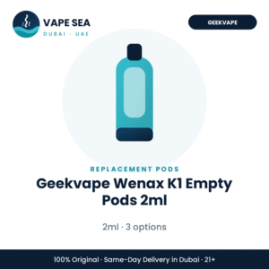 Geekvape Wenax K1 Empty Pods 2ml – Vape Sea Dubai