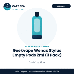 Geekvape Wenax Stylus Empty Pods 2ml (3 Pack) – Vape Sea Dubai