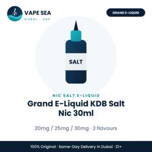 Grand E-Liquid KDB Salt Nic 30ml – Vape Sea Dubai