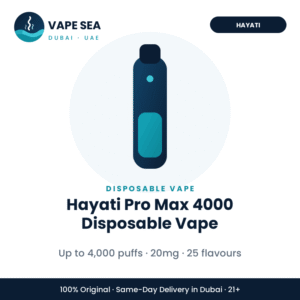 Hayati Pro Max 4000 Disposable Vape – Vape Sea Dubai