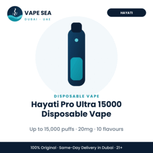 Hayati Pro Ultra 15000 Disposable Vape – Vape Sea Dubai