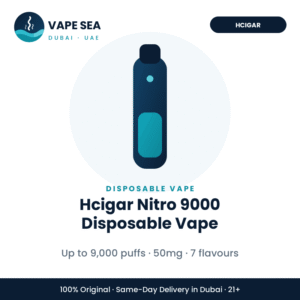 Hcigar Nitro 9000 Disposable Vape – Vape Sea Dubai
