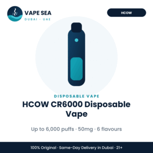 HCOW CR6000 Disposable Vape – Vape Sea Dubai