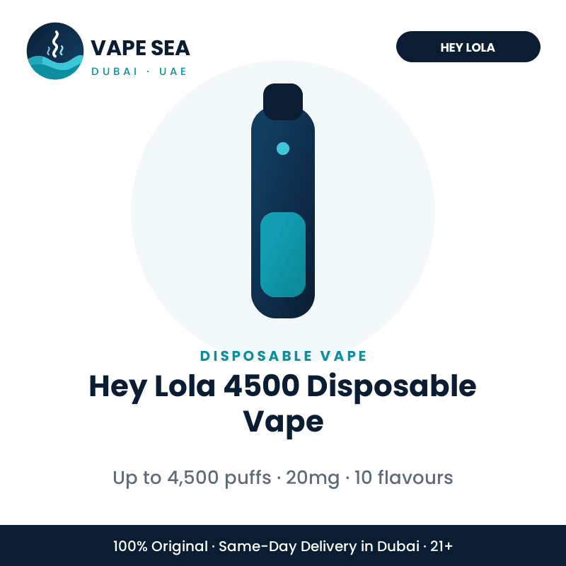 Hey Lola 4500 Disposable Vape – Vape Sea Dubai
