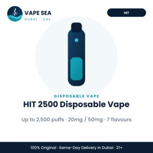HIT 2500 Disposable Vape – Vape Sea Dubai