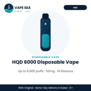 HQD 6000 Disposable Vape – Vape Sea Dubai