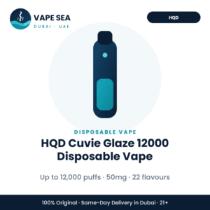HQD Cuvie Glaze 12000 Disposable Vape – Vape Sea Dubai