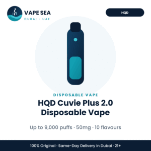 HQD Cuvie Plus 2.0 Disposable Vape – Vape Sea Dubai