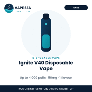 Ignite V40 Disposable Vape – Vape Sea Dubai