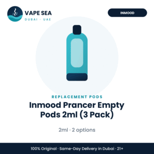 Inmood Prancer Empty Pods 2ml (3 Pack) – Vape Sea Dubai
