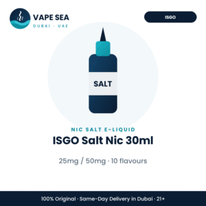 ISGO Salt Nic 30ml – Vape Sea Dubai