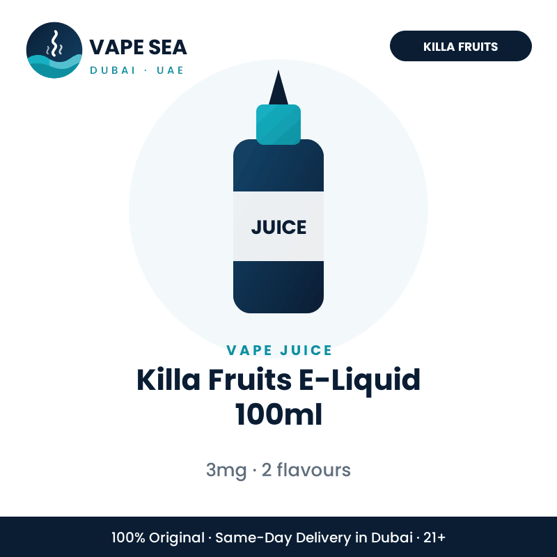 Killa Fruits E-Liquid 100ml – Vape Sea Dubai