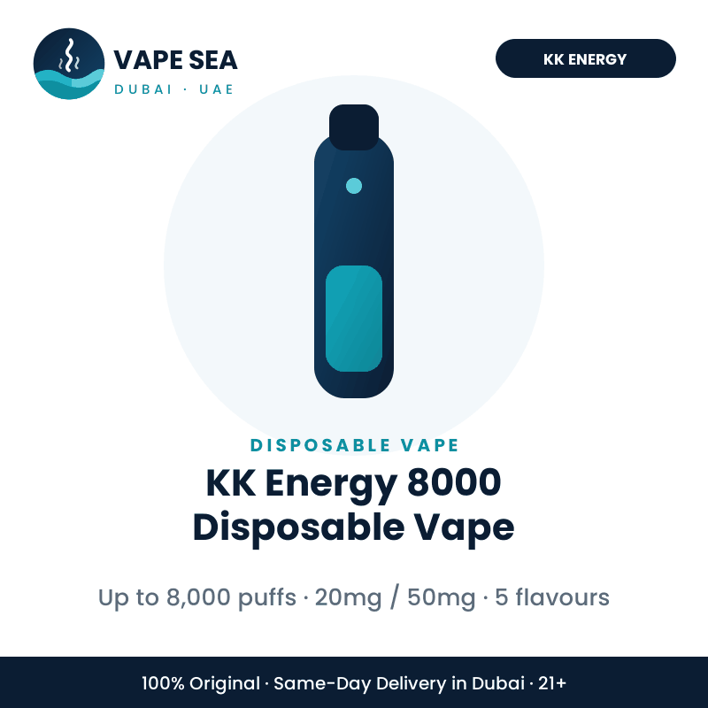 KK Energy 8000 Disposable Vape – Vape Sea Dubai