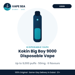 Kokin Big Boy 9000 Disposable Vape – Vape Sea Dubai