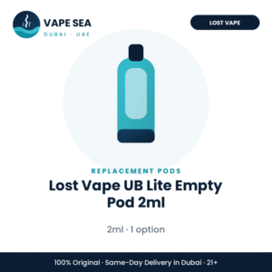 Lost Vape UB Lite Empty Pod 2ml – Vape Sea Dubai
