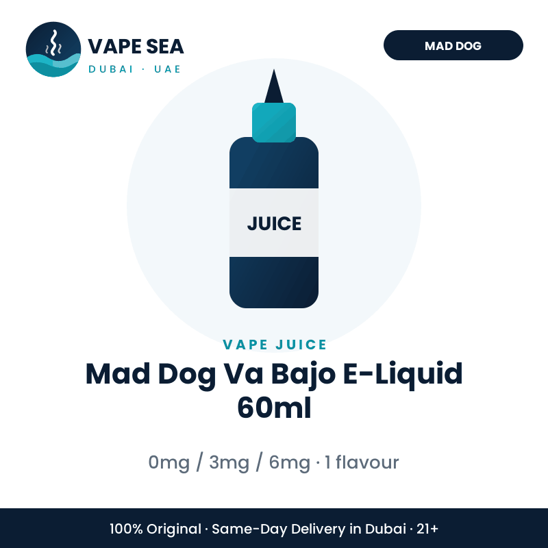 Mad Dog Va Bajo E-Liquid 60ml – Vape Sea Dubai