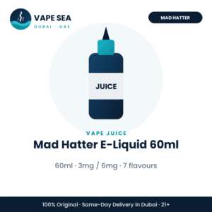 Mad Hatter E-Liquid 60ml – Vape Sea Dubai
