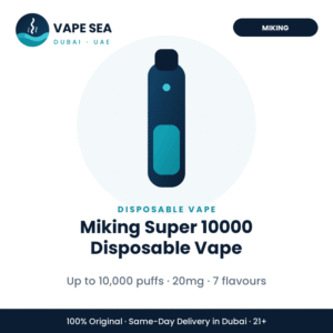 Miking Super 10000 Disposable Vape – Vape Sea Dubai