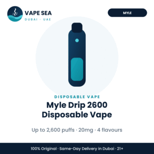 Myle Drip 2600 Disposable Vape – Vape Sea Dubai