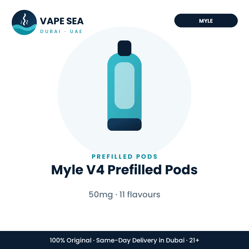 Myle V4 Prefilled Pods – Vape Sea Dubai
