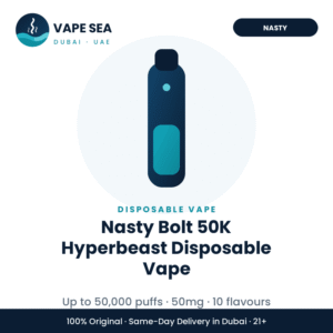 Nasty Bolt 50K Hyperbeast Disposable Vape – Vape Sea Dubai