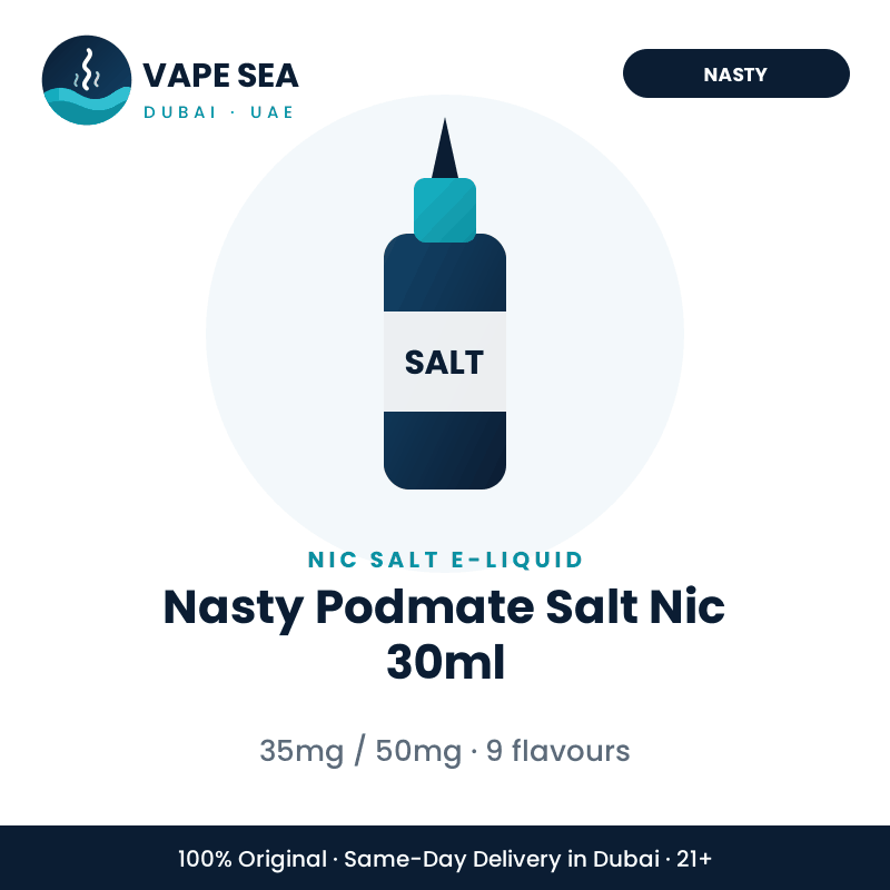 Nasty Podmate Salt Nic 30ml – Vape Sea Dubai