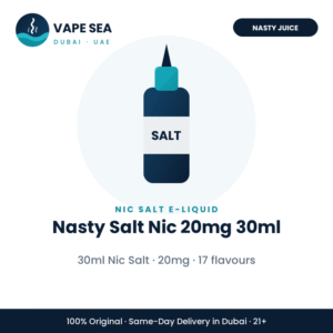 Nasty Salt Nic 20mg 30ml – Vape Sea Dubai