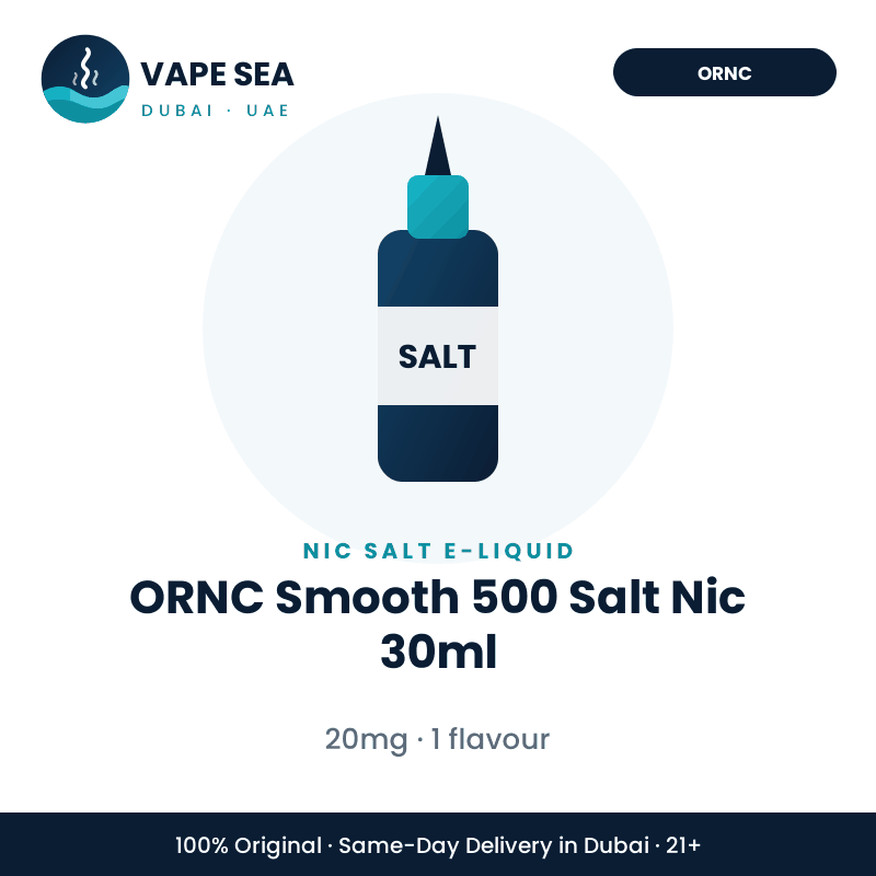 ORNC Smooth 500 Salt Nic 30ml – Vape Sea Dubai
