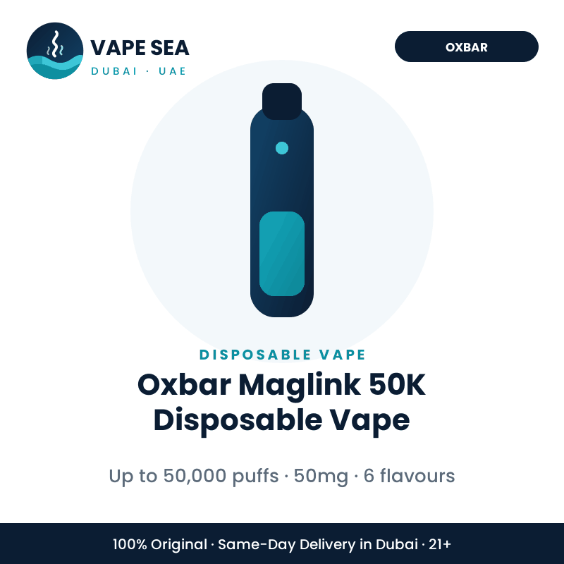 Oxbar Maglink 50K Disposable Vape – Vape Sea Dubai