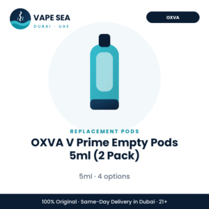 OXVA V Prime Empty Pods 5ml (2 Pack) – Vape Sea Dubai
