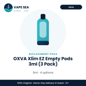 OXVA Xlim EZ Empty Pods 3ml (3 Pack) – Vape Sea Dubai