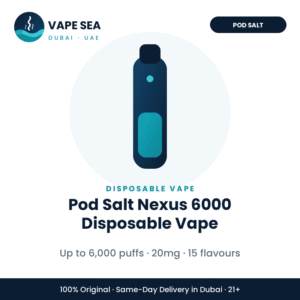 Pod Salt Nexus 6000 Disposable Vape – Vape Sea Dubai