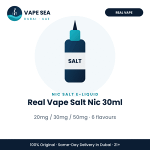 Real Vape Salt Nic 30ml – Vape Sea Dubai