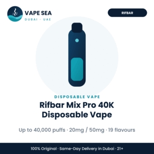 Rifbar Mix Pro 40K Disposable Vape – Vape Sea Dubai